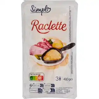 Carrefour Market SIMPL Fromage à raclette offre
