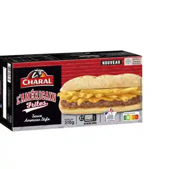 Carrefour Market CHARAL Sandwitch américain frites offre