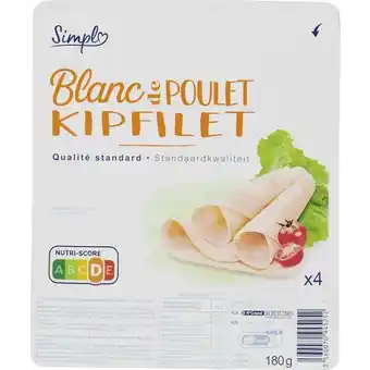 Carrefour Market SIMPL Blanc de poulet offre