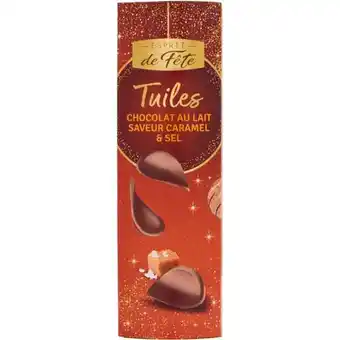 Carrefour Market ESPRIT DE FÊTE Tuiles en chocolat offre