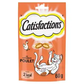 Carrefour Market CATISFACTIONS Friandises pour chats offre