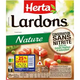 Carrefour HERTA Lardons offre