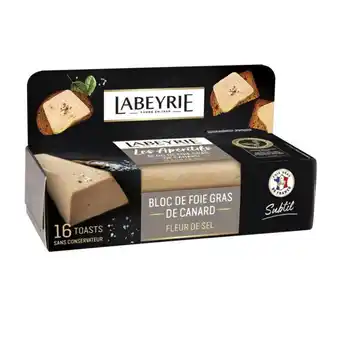 Carrefour LABEYRIE Bloc de Foie gras de Canard offre