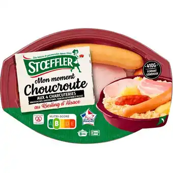 Carrefour STOEFFLER Choucroute aux 4 charcuteries offre