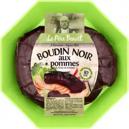 Carrefour LE PÈRE BENOIT Boudin noir aux pommes LE PERE BENOIT offre