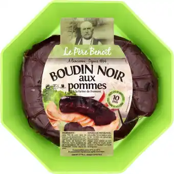 Carrefour LE PÈRE BENOIT Boudin noir aux pommes LE PERE BENOIT offre