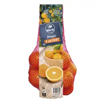 Carrefour CRF LE MARCHE Orange à dessert CARREFOUR Le Marché offre