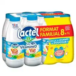 Carrefour LACTEL Lait U.H.T. Bol De Vie Format Familial offre