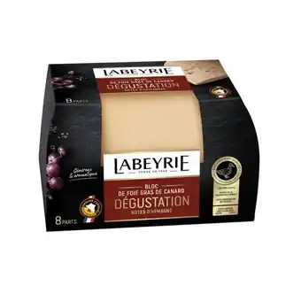 Carrefour LABEYRIE Bloc de Foie Gras de Canard I.G.P. du Sud-Ouest offre