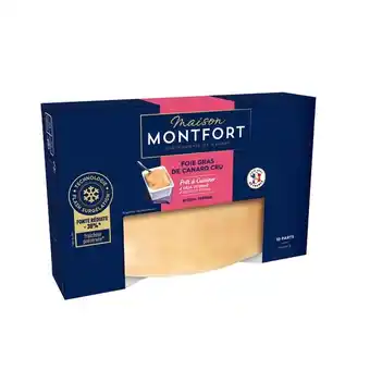 Carrefour MONTFORT Foie gras de canard surgelé offre