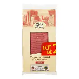 Carrefour REFLETS DE FRANCE Magret de canard I.G.P. du Sud-Ouest Lot de 2 offre