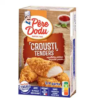 Carrefour PÈRE DODU Crousti Tenders aiguillettes de poulet panées offre