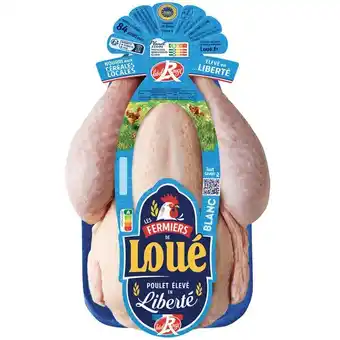 Carrefour LES FERMIERS DE LOUÉ Poulet fermier Label Rouge I.G.P. Volaille du Maine offre