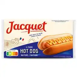 Carrefour JACQUET Pains Hot Dog offre