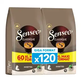 Carrefour SENSEO Dosettes de Café Giga Format offre
