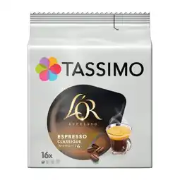 Carrefour TASSIMO Dosettes de café l'Or offre