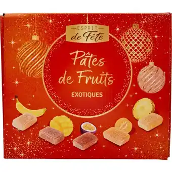 Carrefour ESPRIT DE FÊTE Pâtes de fruits offre