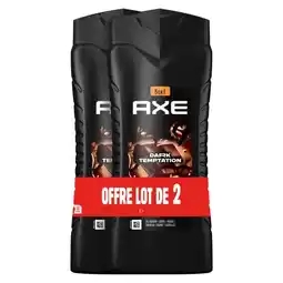 Carrefour AXE Gel douche 5 en 1 Lot de 2 offre