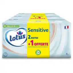 Carrefour LOTUS Mouchoirs offre