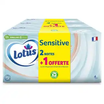 Carrefour LOTUS Mouchoirs offre