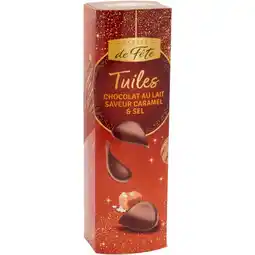 Carrefour ESPRIT DE FÊTE Tuiles en chocolat offre