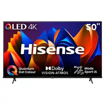 Carrefour HISENSE Téléviseur QLED 4K* - 126 cm offre