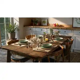 Carrefour CARREFOUR HOME Service vaisselle 12 pièces Pearl offre