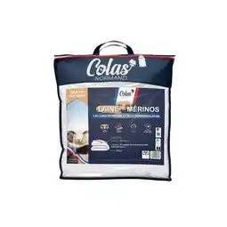 Carrefour COLAS NORMAND Couette chaude en laine Merinos offre