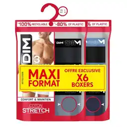 Carrefour DIM Boxers homme Coton stretch offre