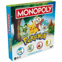 Carrefour HASBRO GAMES Monopoly Pokémon offre