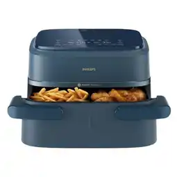 Carrefour PHILIPS Friteuse sans huile Air fryer XXL 2 en 1 modulable offre