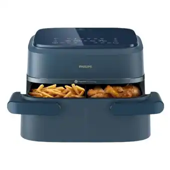 Carrefour PHILIPS Friteuse sans huile Air fryer XXL 2 en 1 modulable offre