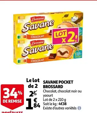 Auchan Savane pocket brossard offre