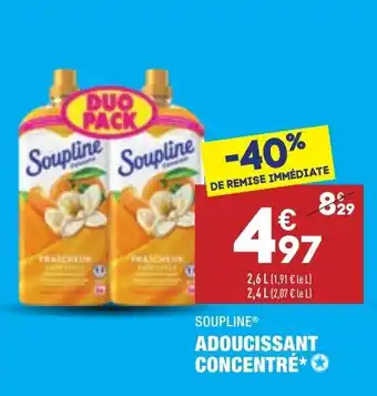 ALDI Adoucissant concentré offre