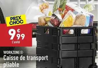 ALDI Caisse de transport pliable offre