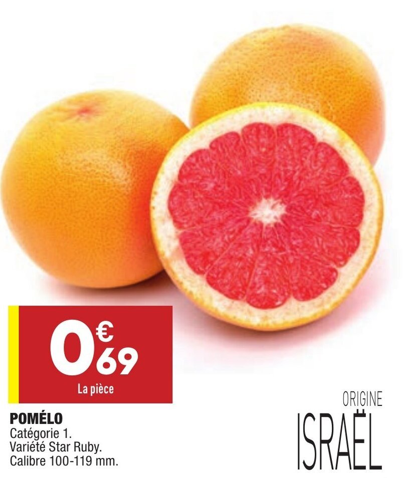 Promo Pomélo chez ALDI