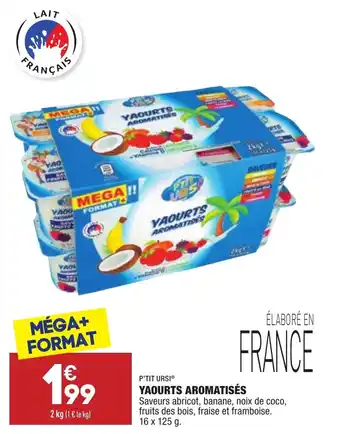 ALDI Yaourts aromatisés offre