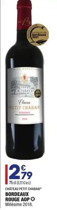 ALDI Bordeaux rouge AOP offre
