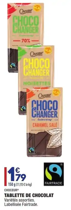 ALDI Tablette de chocolat offre