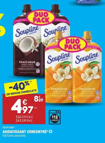 ALDI Adoucissnat concentré offre