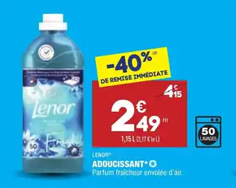 ALDI Adoucissant offre
