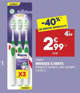 ALDI Brosses à dents offre
