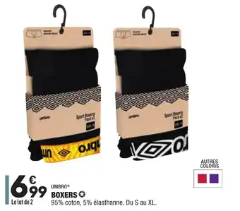 ALDI Boxers offre
