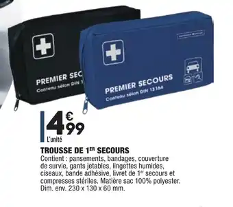 ALDI Trousse de 1 secours offre