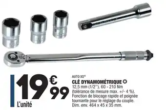 ALDI Clé dynamométrique offre