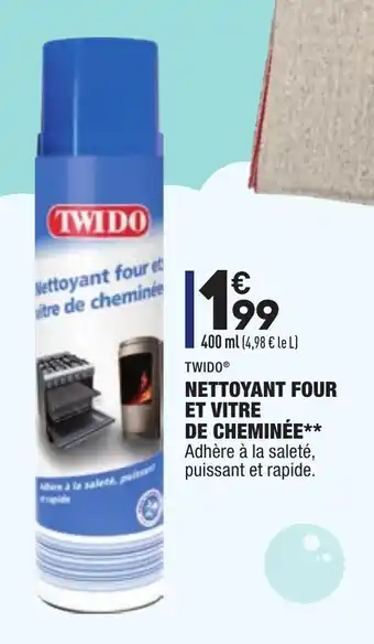 ALDI Nettoyant four et vitre de cheminée offre