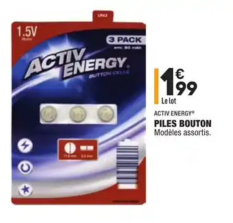 ALDI Piles bouton offre