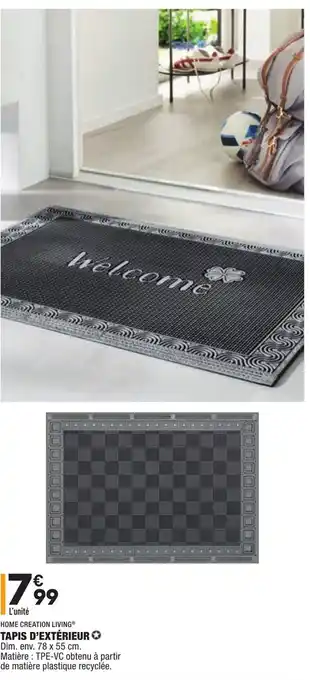 ALDI Tapis d'Extérieur offre
