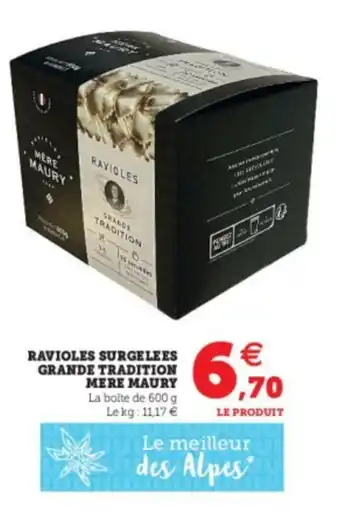 Ravioles Surgelees Grande Tradition Mere Maury