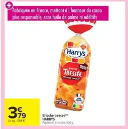 Carrefour Brioche Tressée offre